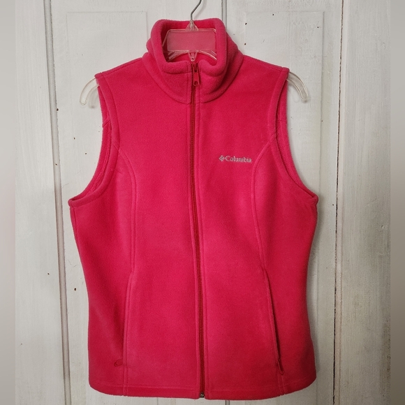 Columbia Women's Benton Springs Fleece Vest-size Medium - Picture 4 of 13